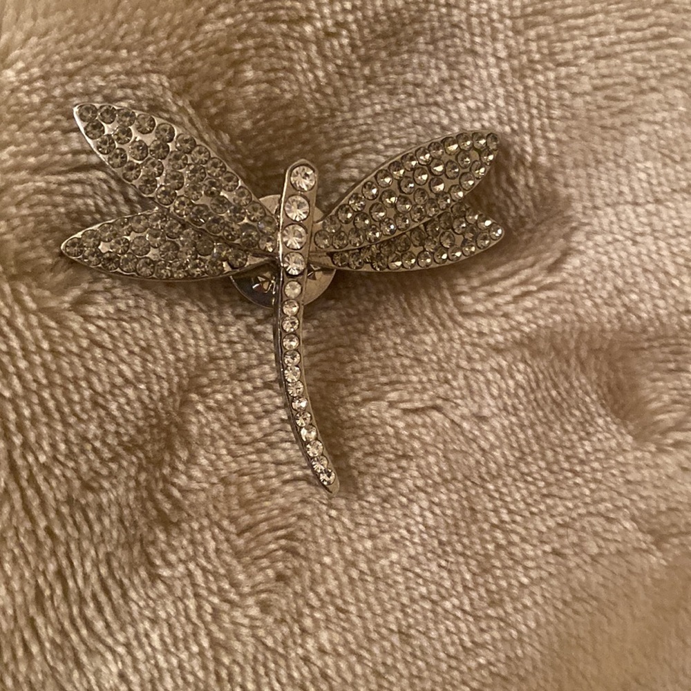 Vintage Art-Deco Crystal Pin